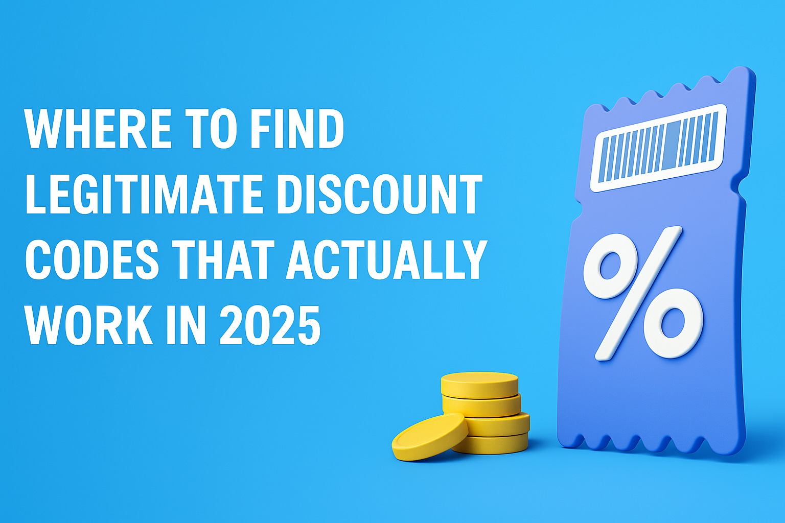 Verified Discount Codes That Work – Top Picks for 2025